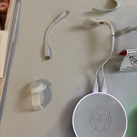 Owlet Smart Sock 2 Baby Monitor 0-18 Months Heart Rate Oxygen Lot Of 2 Untested - Picture 3 of 14